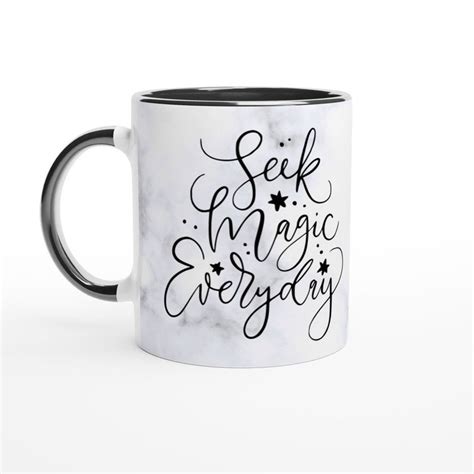 Step into a world of wonder with the Seek magic everyday mug